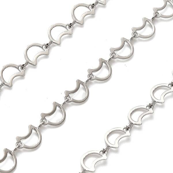 304 Stainless Steel Moon Link Chains