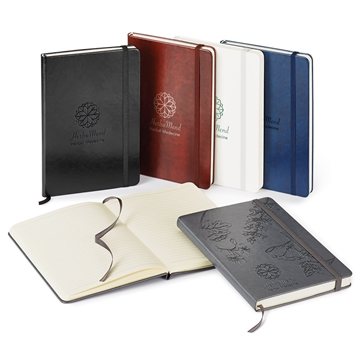 25 Custom Fabrizio Hard Cover Journal Notebook - Vinyl & Gusseted ...