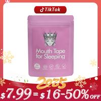 Upgraded Mouth Tape - 30 Count | Extra Strong Adhesive | Premium Breathable Fabric | All-Night Comfort for Sleep & Sports | E...