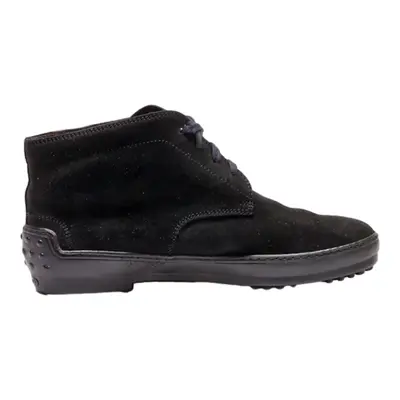TODS Ankle Boots Black Leather Womens UK 5