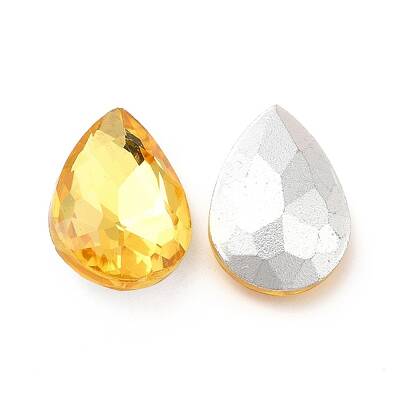 Glass Pointed Back Rhinestone