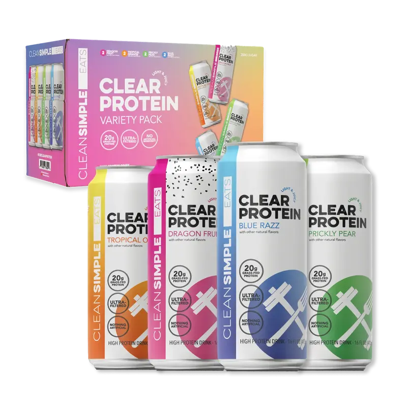 Clear Protein: Variety (8 Pack)