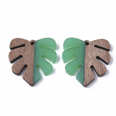 Resin & Wood Pendants