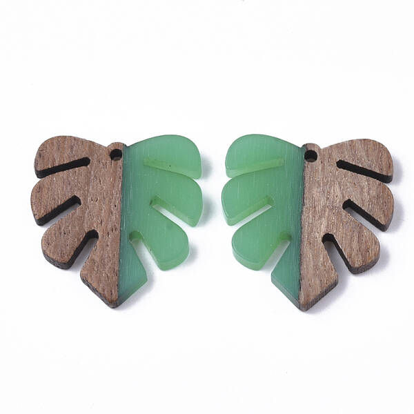 Resin & Wood Pendants