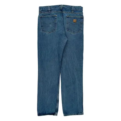 Carhartt Jeans - 36W 33L Blue Cotton