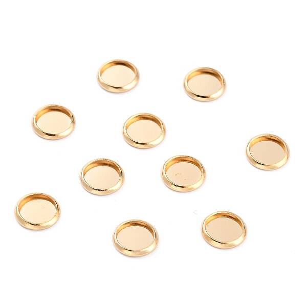 304 Stainless Steel Cabochon Settings
