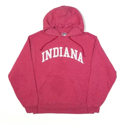 JERZEES Indiana Hoodie Red Pullover Womens M