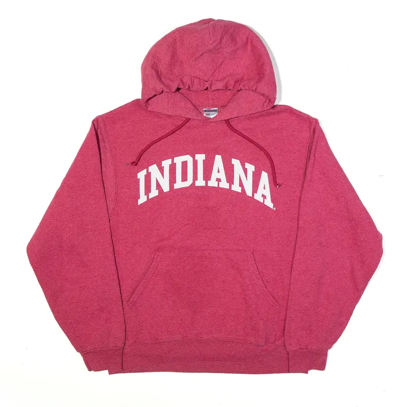 JERZEES Indiana Hoodie Red Pullover Womens M