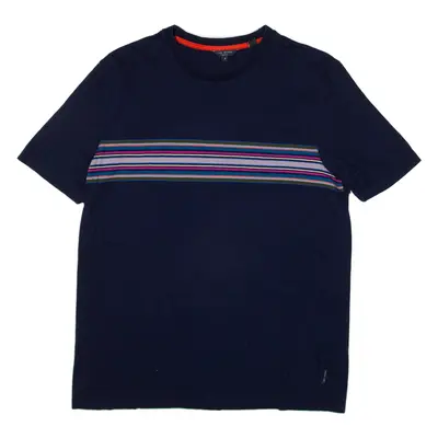 TED BAKER Womens T-Shirt Blue M