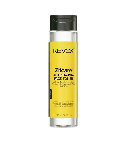 Revox Zitcare AHA BHA Pha Active Face Toner 250ml