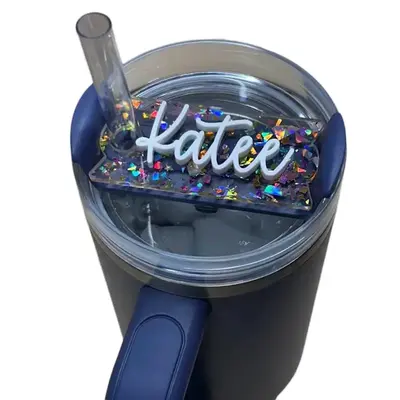 personalized name plate | tumbler name plate | personalized name tag | Drinkware | Tumbler Cup