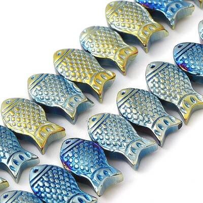 Electroplate Glass Beads Strands