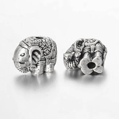 Elephant Alloy Beads