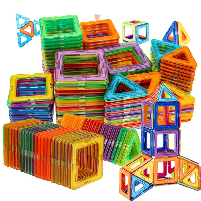 Colorful Building Block Toy, 1 Box Geometry Building Blocks, Math Learning Building Blocks, Party Favors, Gift