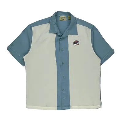 Cubavera Shirt - Large Blue Viscose Blend