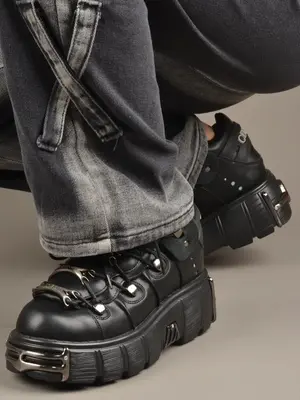 Shoes for Women, Punk Fashion Lace Up Platform Sneakers, Casual Comfortable Shoes for Daily Wear, Perfect for Students and Ou...