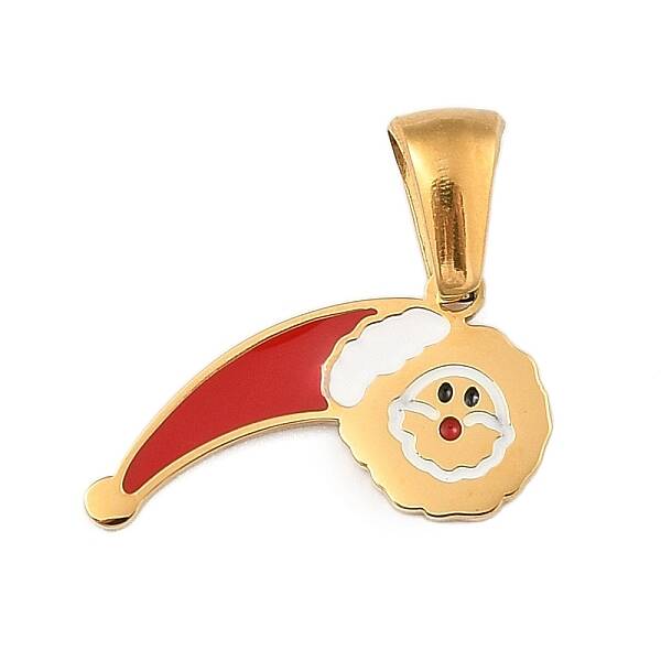 Christmas Theme 304 Stainless Steel Pendants