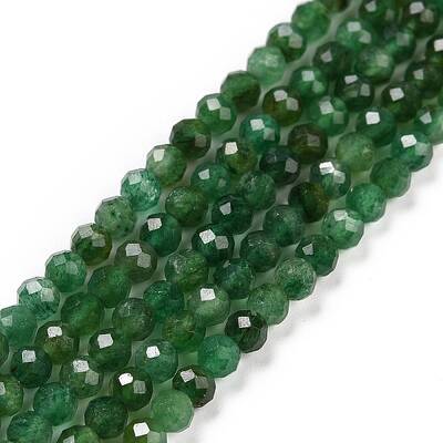 Natural Fuchsite Beads Strands