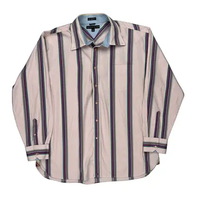 Tommy Hilfiger Striped Shirt - XL Multicoloured Cotton