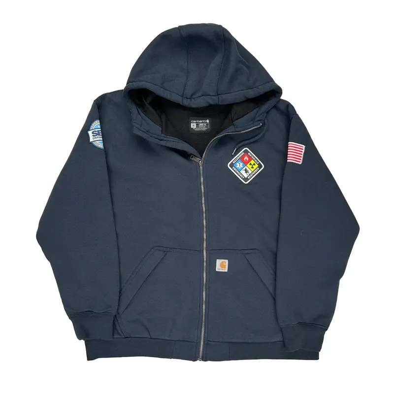 Carhartt Hoodie - XL Black Cotton Blend