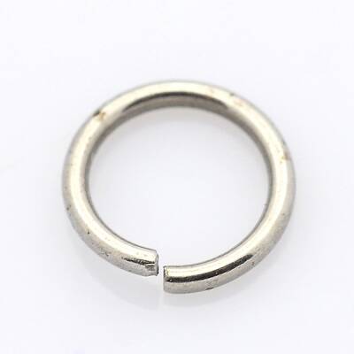 Non-Tarnish 304 Stainless Steel Open Jump Rings