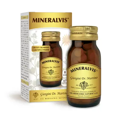 Dr Giorgini mineralvis 67 tablets of 600 mg - 40 gr