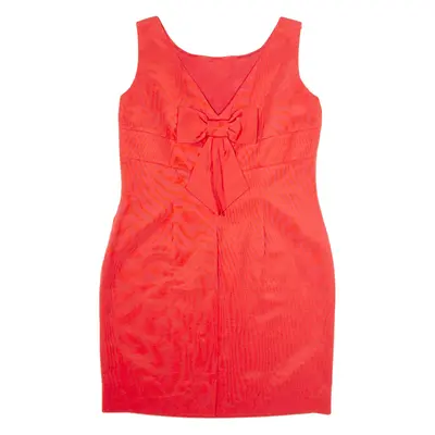 HOBBS LONDON Womens Pencil Dress Red Sleeveless Knee Length L