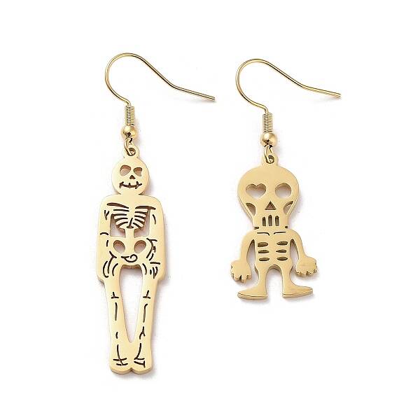304 Stainless Steel Dangle Earrings