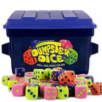 2025 Family Dice Game - Fast-Paced Board Game for 2-6 Players | 80 Dice & Customizable Stickers | Interactive Family Game Nig...