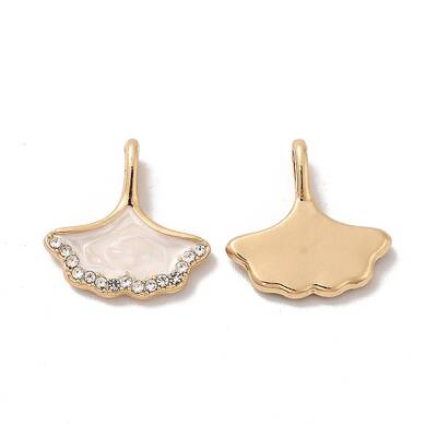 Rack Plating Alloy Rhinestone Pendant