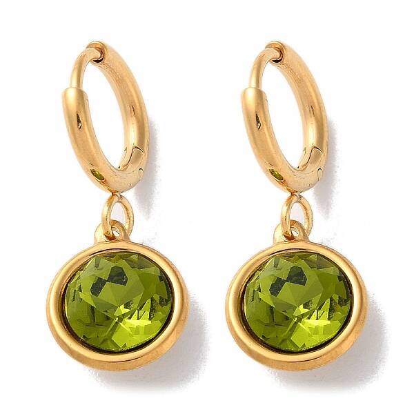 PVD Vacuum Plating 304 Stainless Steel Hoop Earrings