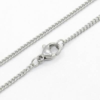 Tarnish Resistant Women's 304 Stainless Steel Twisted Chain Necklaces