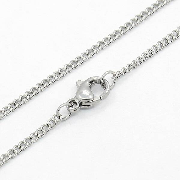 Tarnish Resistant Women's 304 Stainless Steel Twisted Chain Necklaces