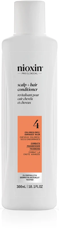 Nioxin System 4 - Conditioner - Dyed and damaged hair with advanced weakening 300ml