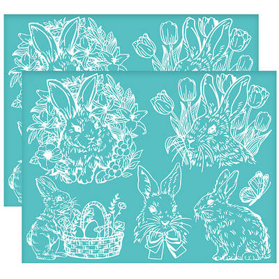 Self-Adhesive Silk Screen Printing Stencil