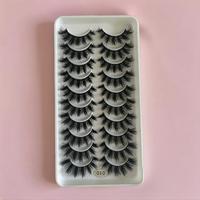 Voluminous Eyelashes False Eyelashes, Curly Thick Faux Cluster Lashes for Eyelash Extensions, Eye Makeup Product for Women, C...