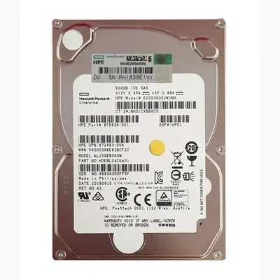 876936-001 HP 600GB 12Gb/s SAS 10000 2.5-inch Hard Drive