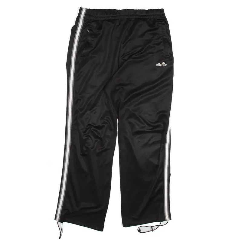 ELLESSE Track Pants Black Straight Womens M W28 L28