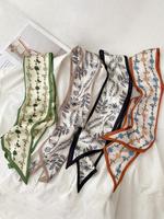 Women's Vintage Floral Print Hairbands, Casual Versatile Long Hair Band for Daily Wear, Fashion Hair Accessories for Women & ...