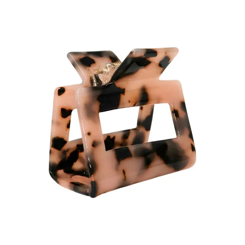 Lotta curls Hair Clip, Beige/Black