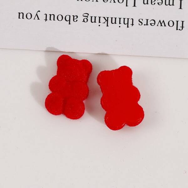 Flocking Resin Cabochons