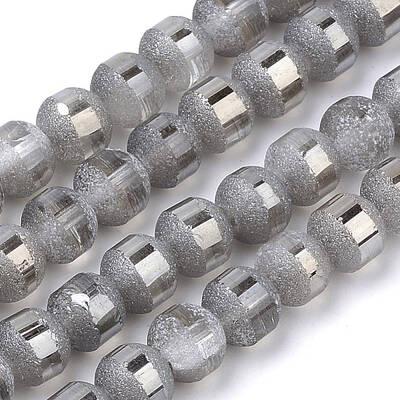 Electroplate Glass Bead Strands