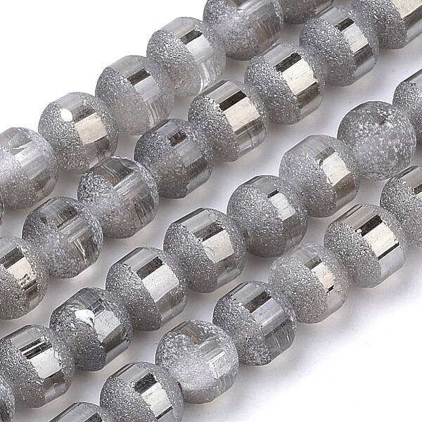 Electroplate Glass Bead Strands