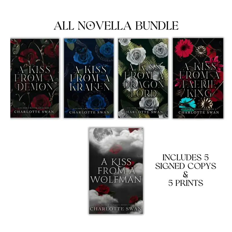 5 Standalone Steamy Monster Romance Novellas - Books 1-5 of the Kiss From a Monster Series