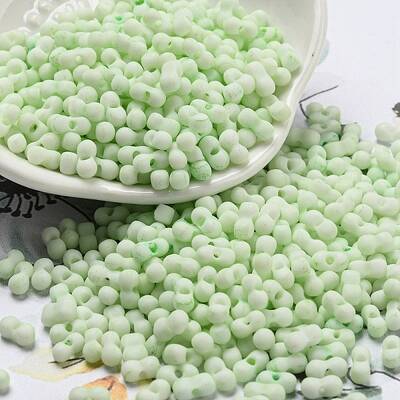 Macaron Color Opaque Frosted Glass Seed Beads