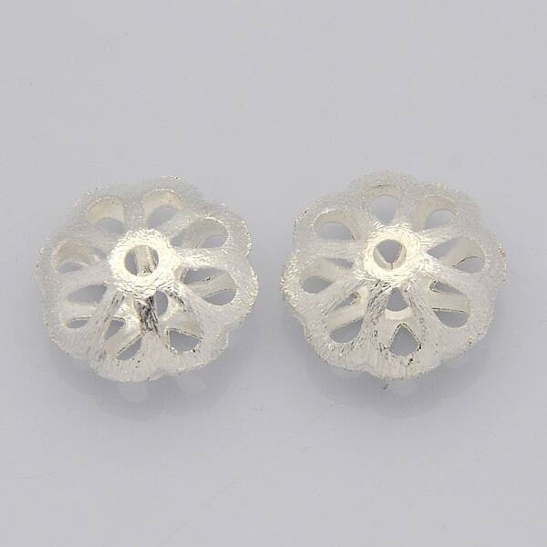 Brass Hollow Filigree Beads