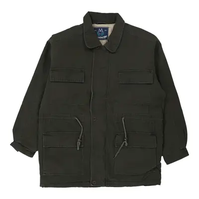 Members Only Jacket - Large Khaki Cotton