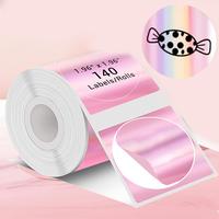 Thermal Label Sticker, 140pcs/roll Self Adhesive Label Sticker, Waterproof & Oil-proof Label Sticker for M120/M220/M110/M200/...