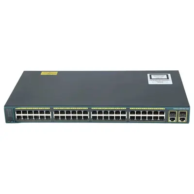 WS-C2960+48PSTL= Cisco C2960+48PST 50-Port + 2-Port SFP Layer 3 Switch