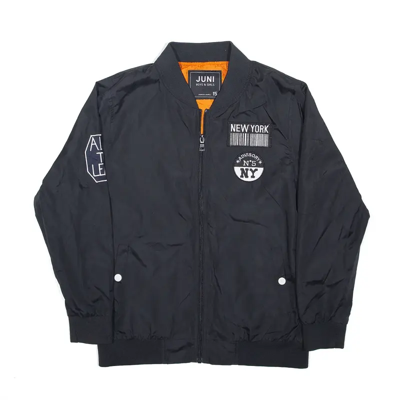 JUNI Jacket Blue Bomber Boys L